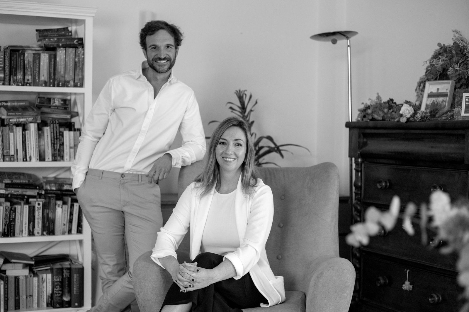 Marta Moya y Jaime Fernández, fundadores de Auzors
